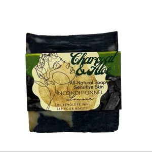 Charcoal & Aloe Sensitive Skin All-Natural Soap